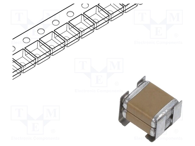 Multilayer Ceramic Capacitor, 2.2 µF, 250 V, 2220 [5750 Metric], KRM Series, ± 20%, X7R