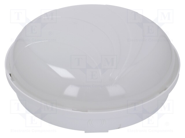 Lamp: lighting fixture; PANDA; polycarbonate; E27; IP65; Ø: 280mm