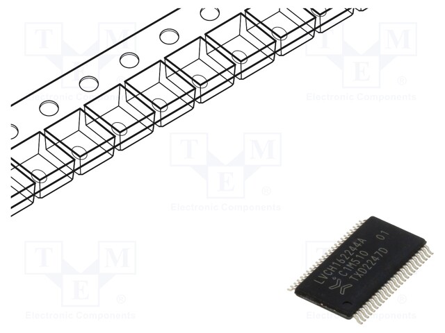 IC: digital; 16bit,3-state,buffer,line driver; Ch: 4; IN: 5; SMD