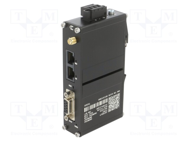 Module: router; DDR2; 16MBFLASH,128MBRAM; for DIN rail mounting