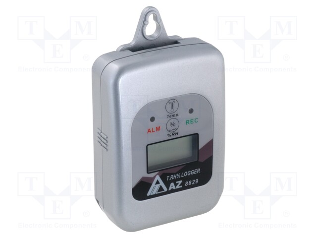 Logger: temperature and humidity; LCD; -40÷85°C; 0÷100%RH