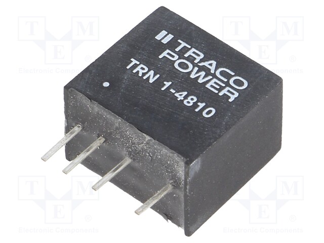 Converter: DC/DC; 1W; Uin: 36÷75V; 3.3VDC; Iout: 300mA; SIP; 2.1g