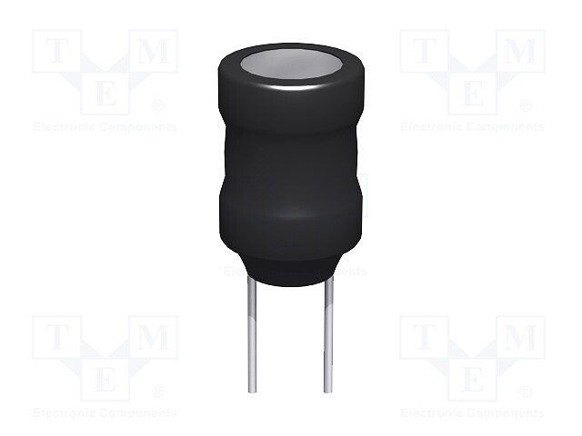 Inductor: wire; THT; 27mH; 0.1A; 47Ω; ±10%; Ø12x15mm; Pitch: 5mm