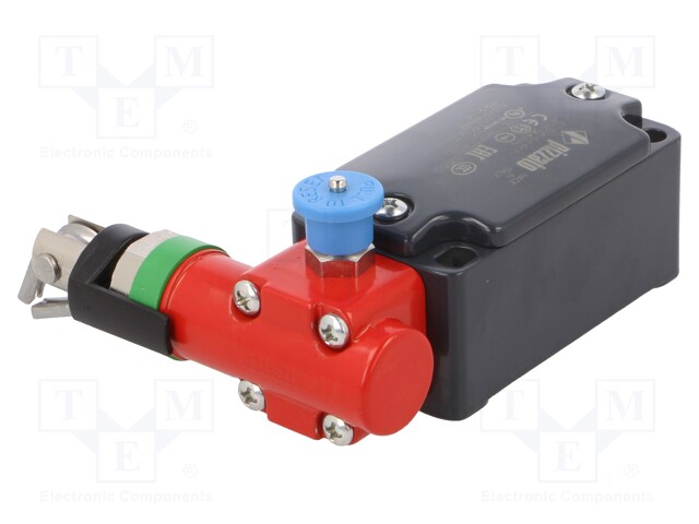 Safety switch: singlesided rope switch; NC x3; Series: FD; IP67