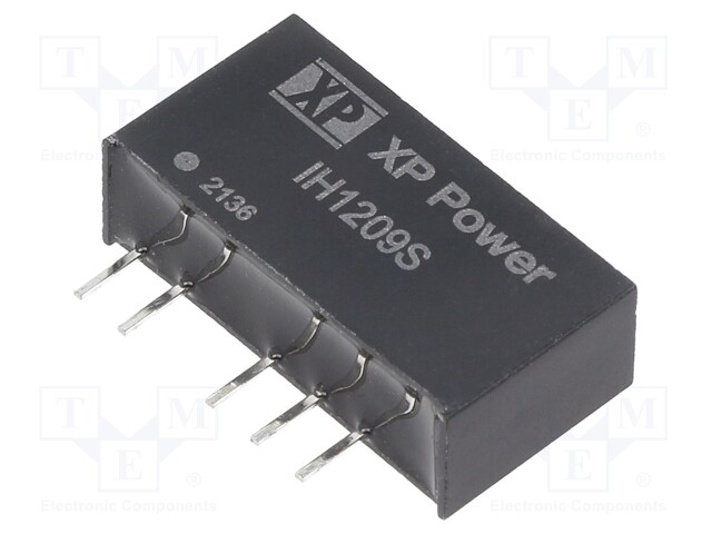 Converter: DC/DC; 2W; Uin: 12V; Uout: 9VDC; Uout2: -9VDC; Iout: 111mA