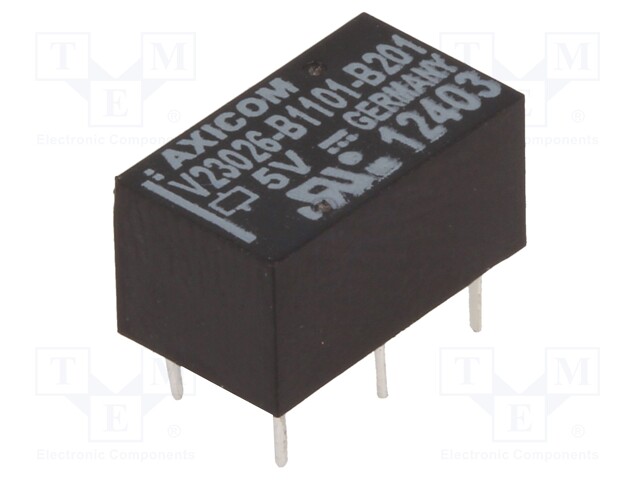 Relay: electromagnetic; SPDT; Ucoil: 5VDC; 0.46A/150VAC; 1A/30VDC