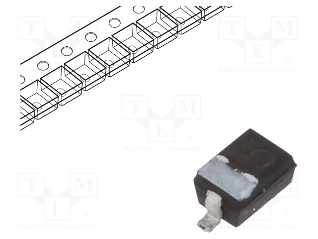 Diode: variacap; 6V; 20mA; SOD323; single diode; Package: reel,tape