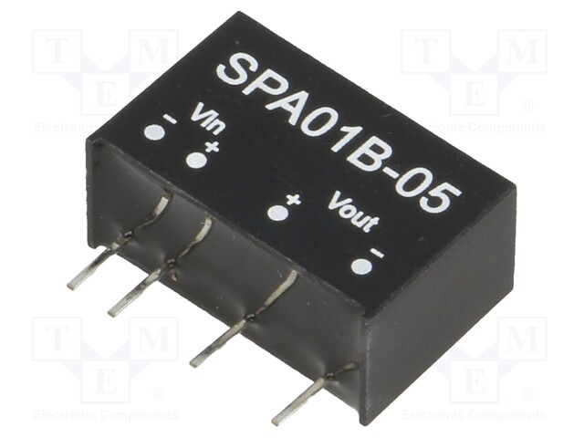 Converter: DC/DC; 1W; Uin: 18÷36V; 5VDC; Iout: 20÷200mA; SIP6; 3g