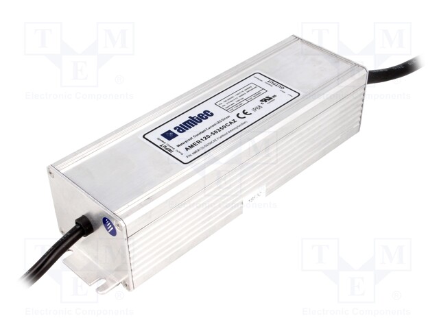 Power supply: switched-mode; LED; 125W; 36÷50VDC; 2.5A; 90÷305VAC