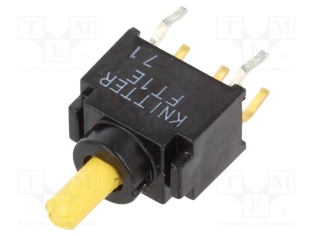 Switch: toggle; Pos: 3; ON-OFF-ON; 0.15A/28VDC; Leads: flat pin