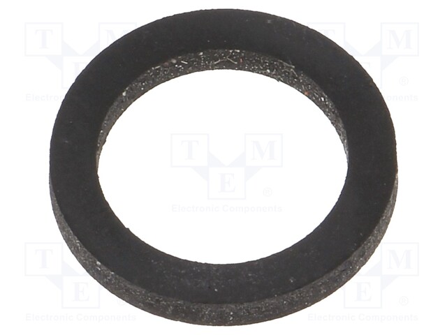 Gasket; rubber; D: 2mm; Øint: 12.5mm; Øout: 16.5mm; PG7