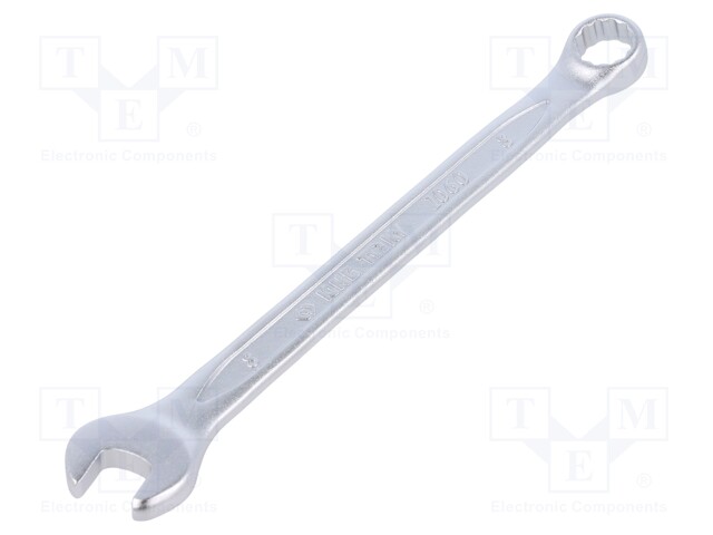 Wrench; combination spanner; 8mm; Chrom-vanadium steel; L: 125mm