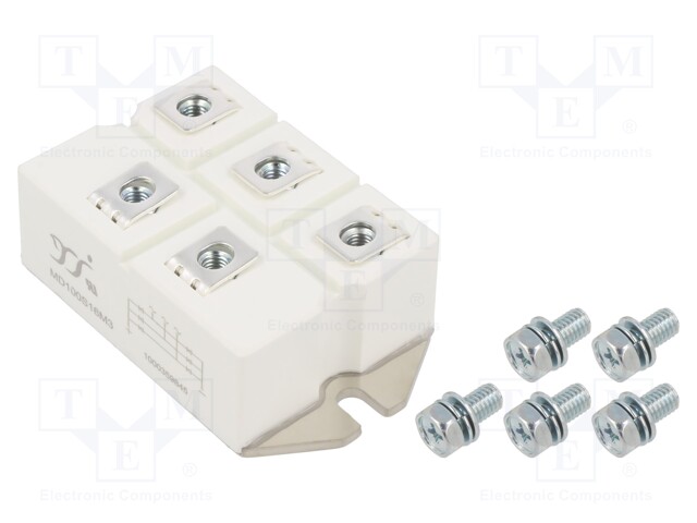 Three-phase bridge rectifier; Urmax: 1.6kV; If: 100A; Ifsm: 920A