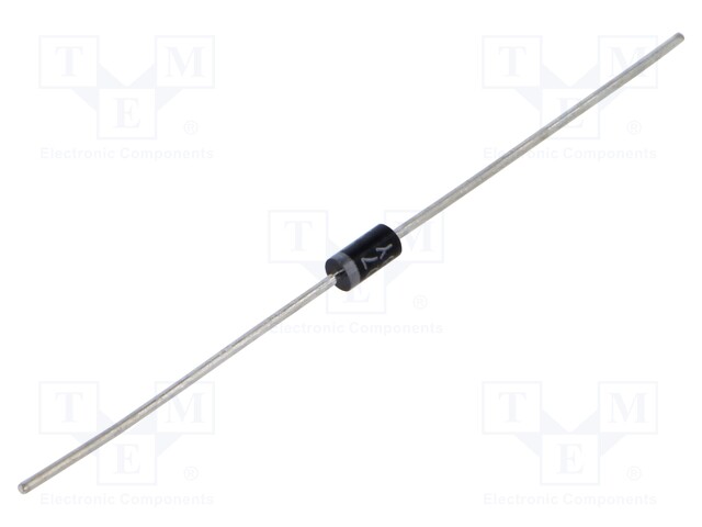 Diode: rectifying; THT; 1kV; 1A; reel,tape; Ifsm: 30A; DO41; 75ns