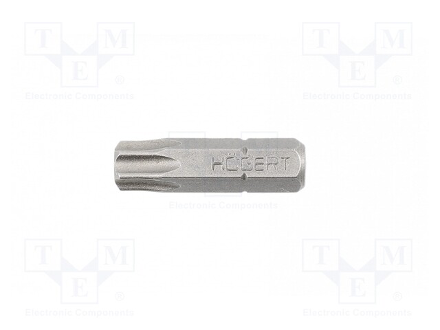 Screwdriver bit; Torx®; TX15; Overall len: 25mm; 5pcs.