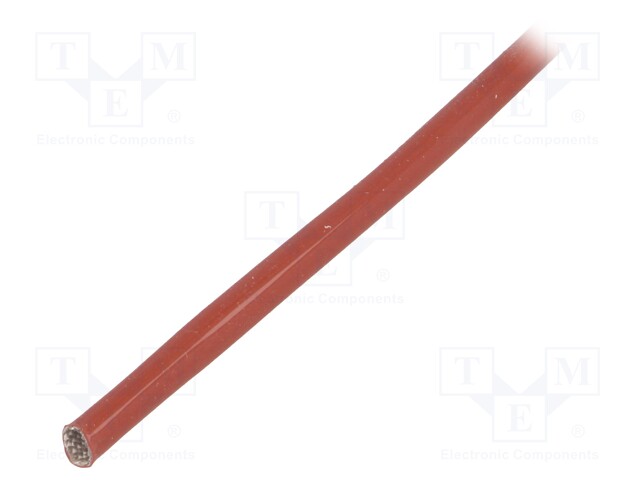 Insulating tube; Mat: glass fibre coated  with silicone rubber