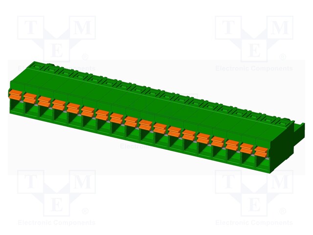 Connector: pluggable terminal block; plug; female; straight; 12A