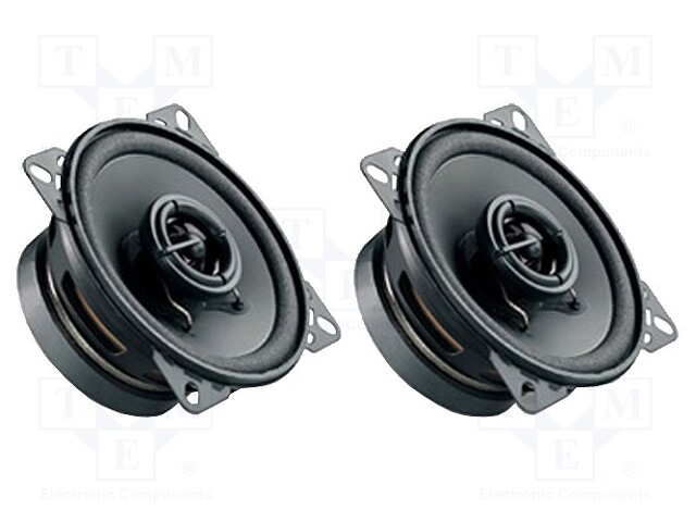 Car loudspeakers; two-way; 100mm; 60W; 90÷17000Hz; 2 loudspeakers