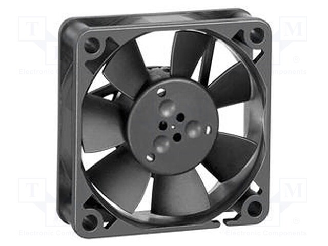 Fan: DC; axial; 24VDC; 50x50x15mm; 20m3/h; 30dBA; Vapo