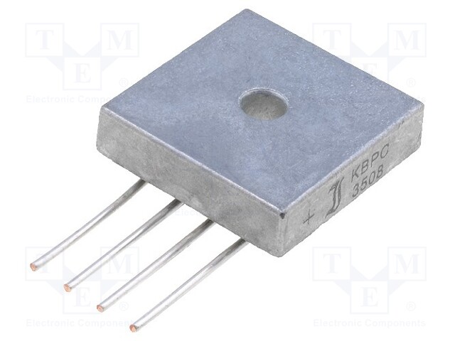 Single-phase bridge rectifier; Urmax: 800V; If: 35A; Ifsm: 375A