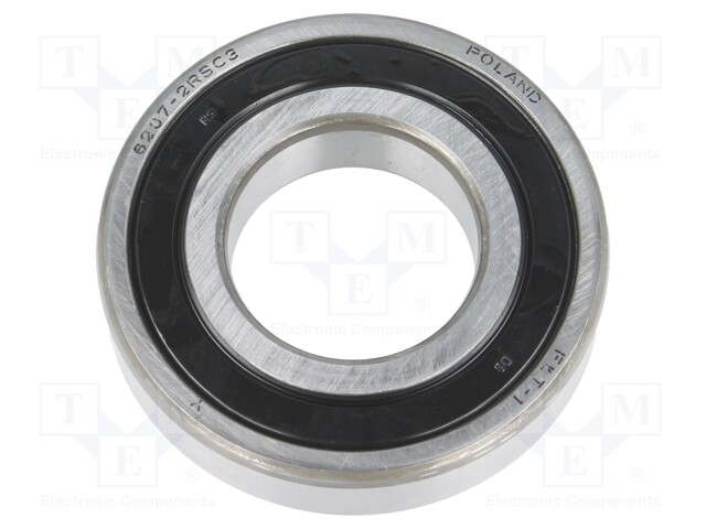 Bearing: single row deep groove ball; Øint: 35mm; Øout: 72mm