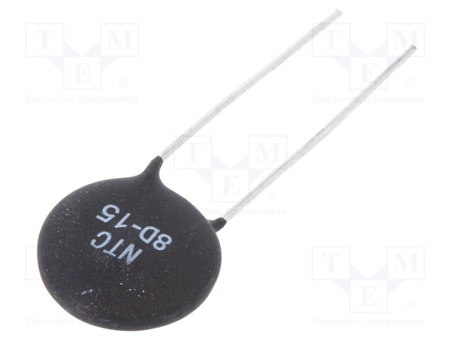 NTC thermistor; THT; 8Ω; 16.5mm; -55÷200°C