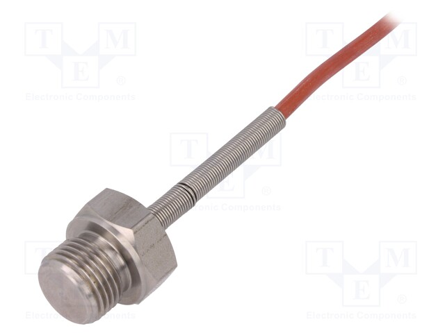 Sensor: temperature; Pt100; cl.B; Leads: 3 leads; Mounting: G 1/2 A