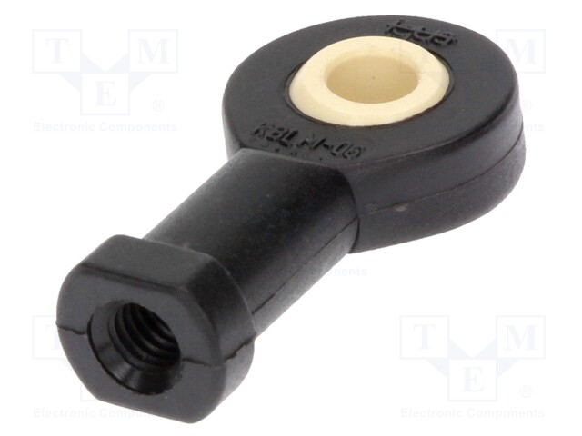 Ball joint; Øhole: 6mm; Thread: M6; Mat: igumid G; Pitch: 1,0; L: 40mm