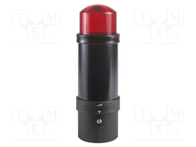 VISUAL INDICATOR, FLASHING, RED, 70MM