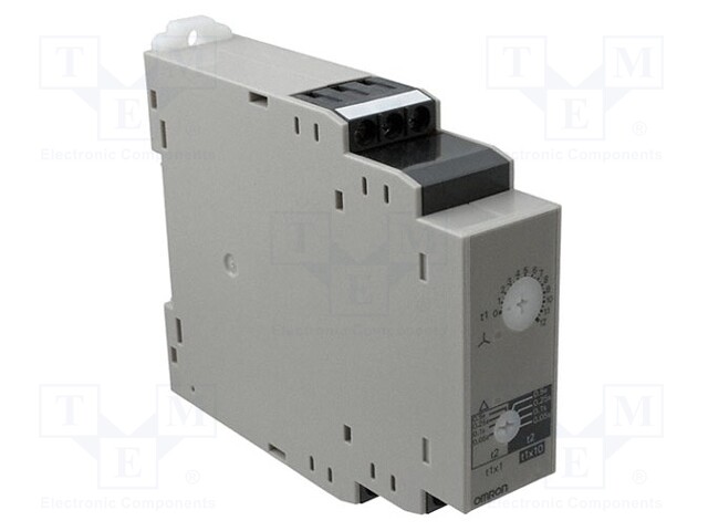 Timer; 1s÷120s; DPDT; 250VAC/5A; 24÷240VAC; 24÷240VDC; DIN; PIN: 8