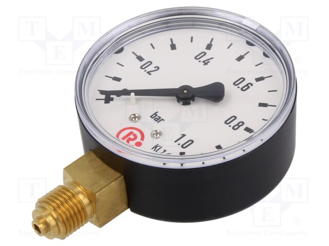 Manometer; 0÷1bar; 63mm; non-aggressive liquids,inert gases