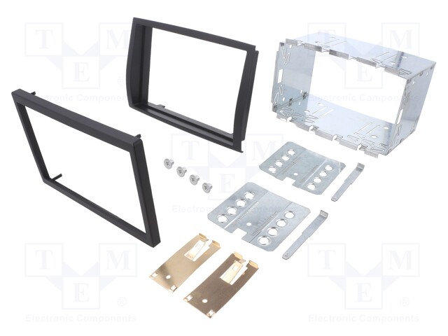 Radio mounting frame; Citroën,Fiat,Opel,Peugeot; 2 DIN