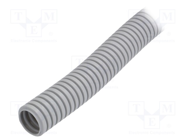 Protective tube; ØBraid : 32mm; grey; L: 25m; -25÷60°C; Øint: 25mm