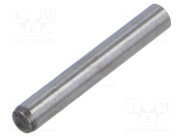 Cylindrical stud; hardened steel; BN 858; Ø: 4mm; L: 28mm; DIN 6325