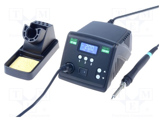 Soldering station; digital; ESD; 90W; 100÷500°C; Plug: EU