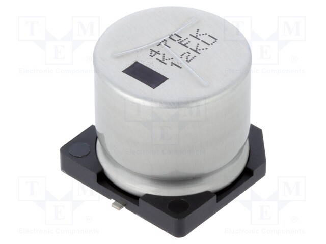 SMD Aluminium Electrolytic Capacitor, Radial Can - SMD, 470 µF, 80 V, FK Series, 5000 hours @ 105°C