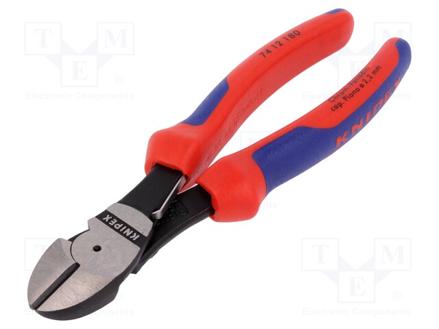 Pliers; side,cutting; Pliers len: 180mm; Cut: with side face