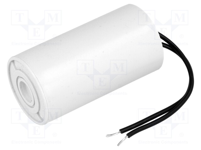 Capacitor: motors, run; 14uF; 450V; Ø35x65mm; -25÷70°C; ±10%; V: 7