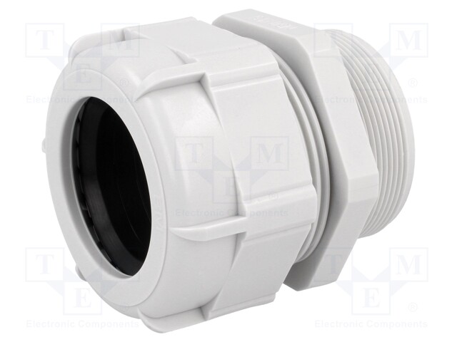 Cable gland; M50; IP68; Mat: polyamide; grey; UL94V-2