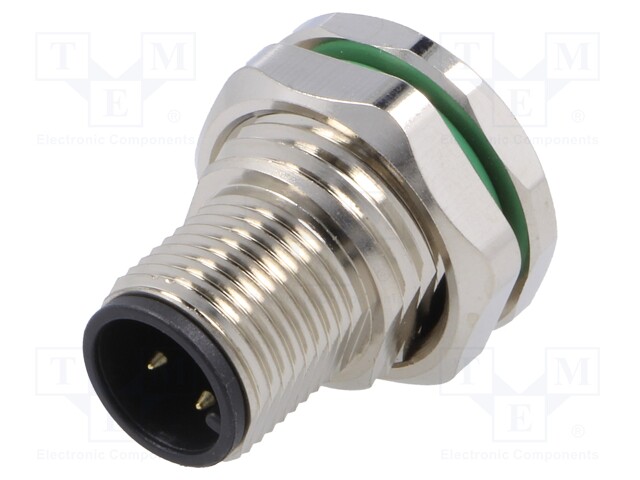 Socket; M12; PIN: 3; male; A code-DeviceNet / CANopen; THT; IP67