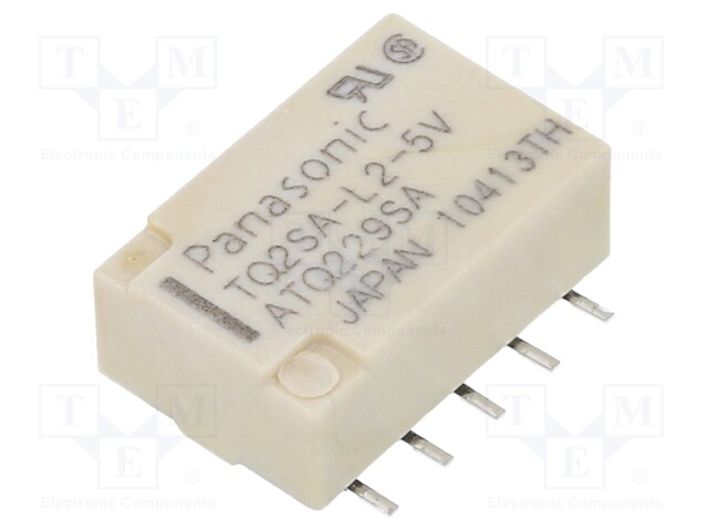 Relay: electromagnetic; Ucoil: 5VDC; 0.5A/125VAC; 1A/30VDC; 125Ω