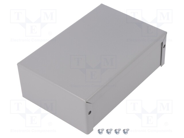 Enclosure: multipurpose; X: 102mm; Y: 152mm; Z: 51mm; 1412; steel