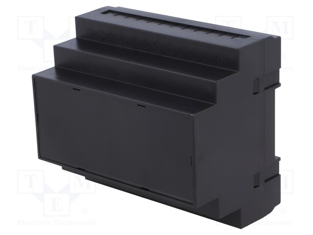 Enclosure: for DIN rail mounting; Y: 90mm; X: 104mm; Z: 65mm; ABS