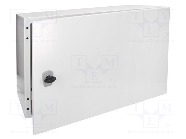 Enclosure: multipurpose; X: 400mm; Y: 600mm; Z: 300mm; CS; steel; grey