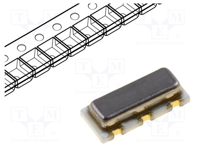 Resonator: ceramic; 7.37MHz; SMD; 4.5x2x1.15mm; ±0.5%; -20÷80°C