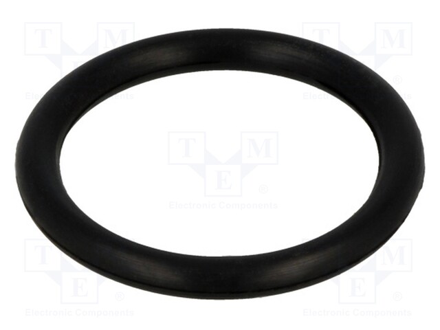 O-ring gasket; NBR; D: 3.5mm; Øint: 25.2mm; black