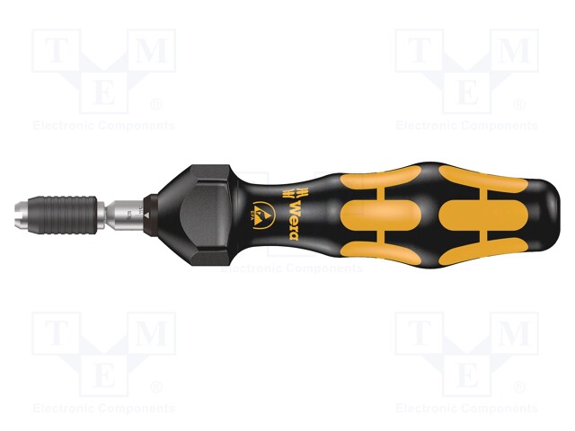 Screwdriver; dynamometric,adjustable,ESD; 142mm; 0.3÷1Nm