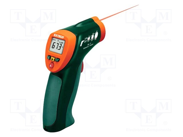 Infrared thermometer; LCD 3,5 digit (1999),with a backlit