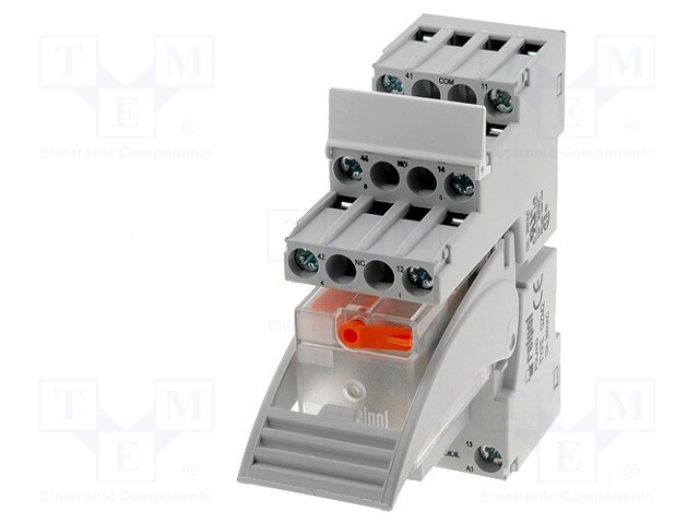 Relay: interface; DPDT; Ucoil: 48VAC; 12A; 12A/250VAC; 12A/24VDC