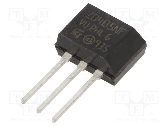 Thyristor; 800V; 4A; 5mA; THT; TO202-3